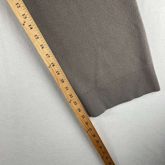 Zara Women's Pants Brown Stretch Ponte Knit SZ SM - Picture 6 of 7